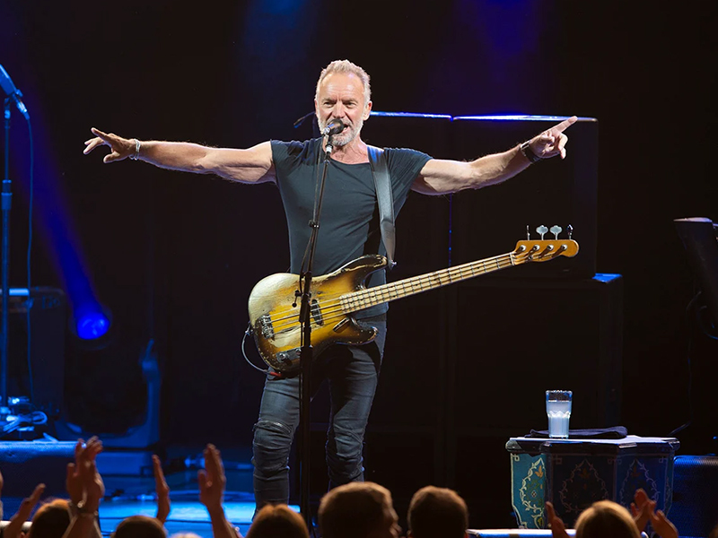 Sting at Lakeview Amphitheater