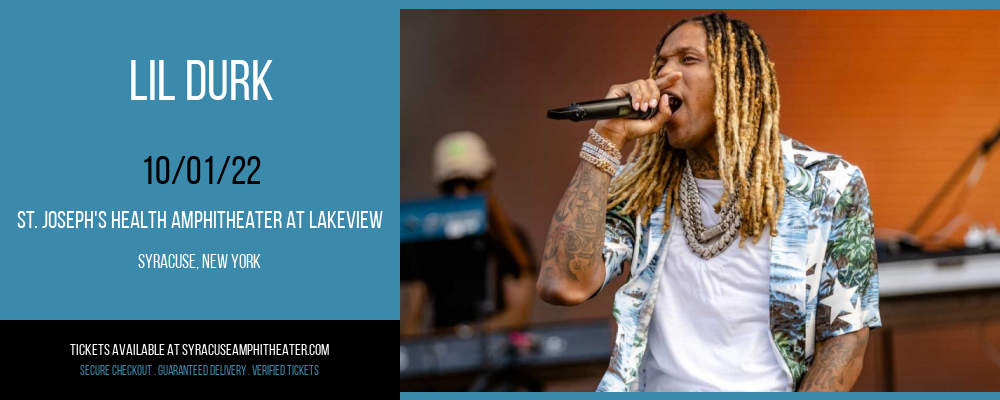 Lil Durk [CANCELLED] at Lakeview Amphitheater