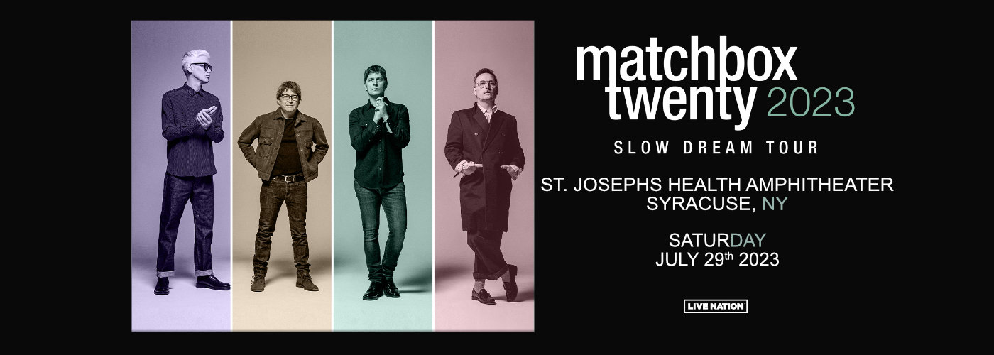 Matchbox Twenty & The Wallflowers Tickets 29th July Lakeview