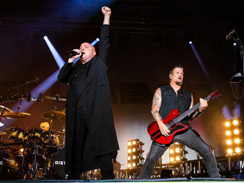 Disturbed, Breaking Benjamin & Jinjer at Lakeview Amphitheater