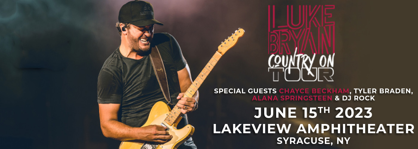 Luke Bryan at Lakeview Amphitheater