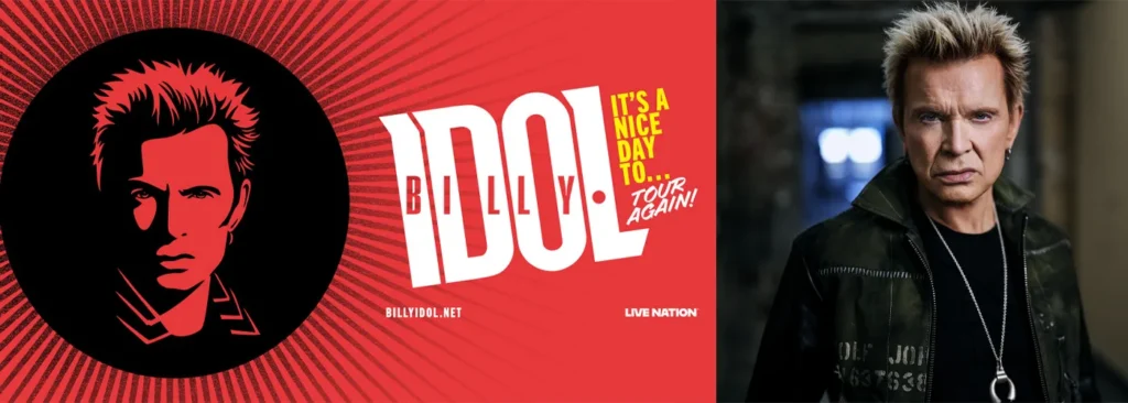 Billy Idol at Empower Federal Credit Union Amphitheater at Lakeview